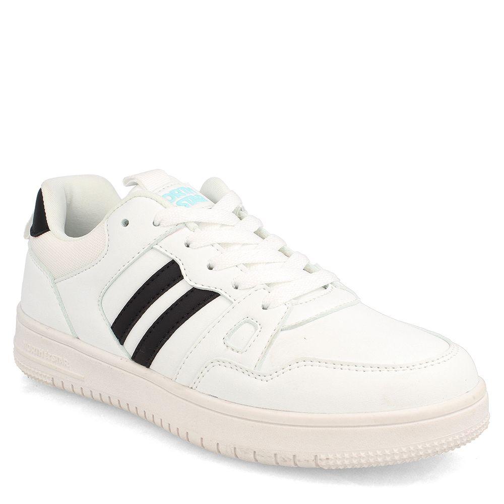 ZAPATILLA MUJER NORTH STAR RUBY BLANCO LINEAS-0