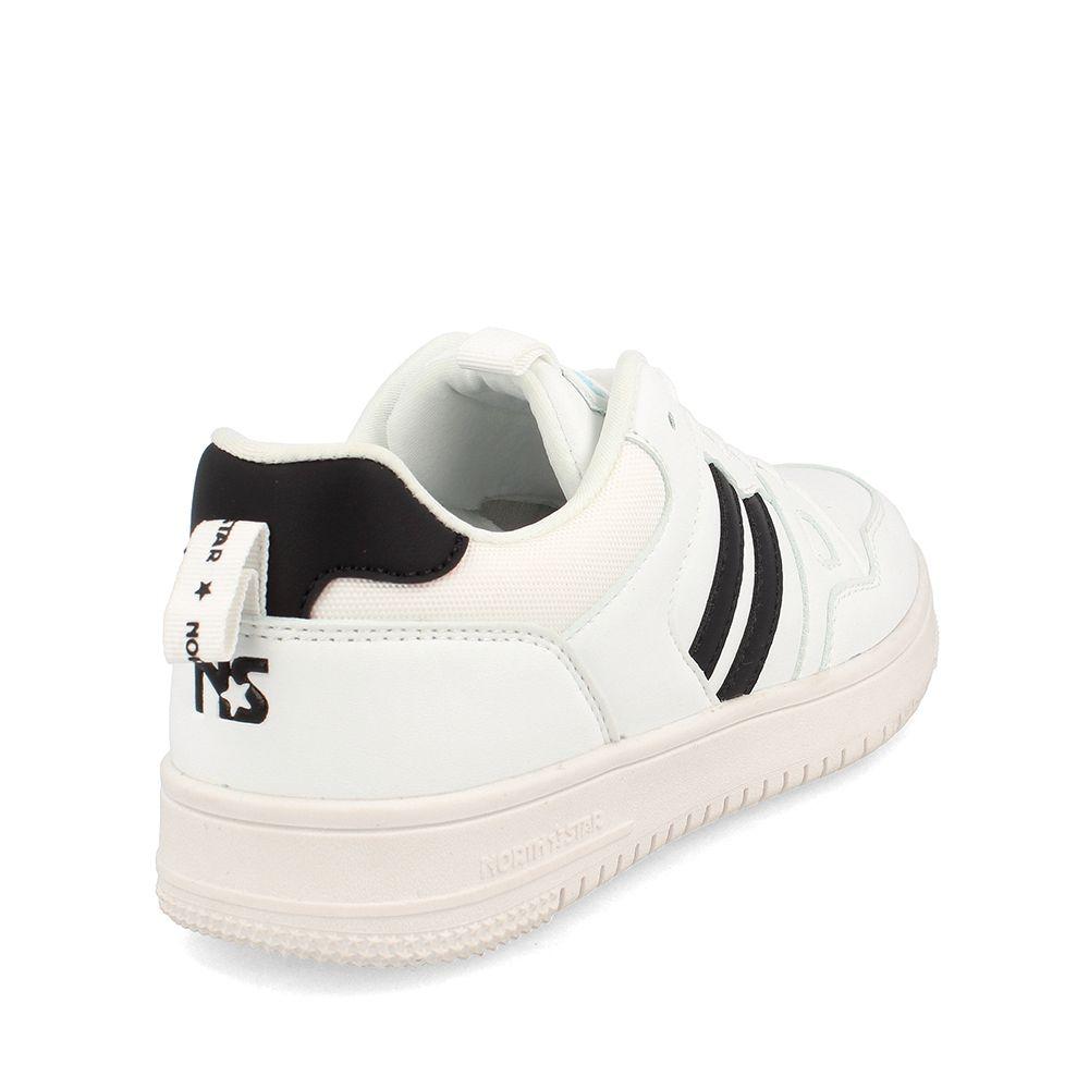 ZAPATILLA MUJER NORTH STAR RUBY BLANCO LINEAS-3