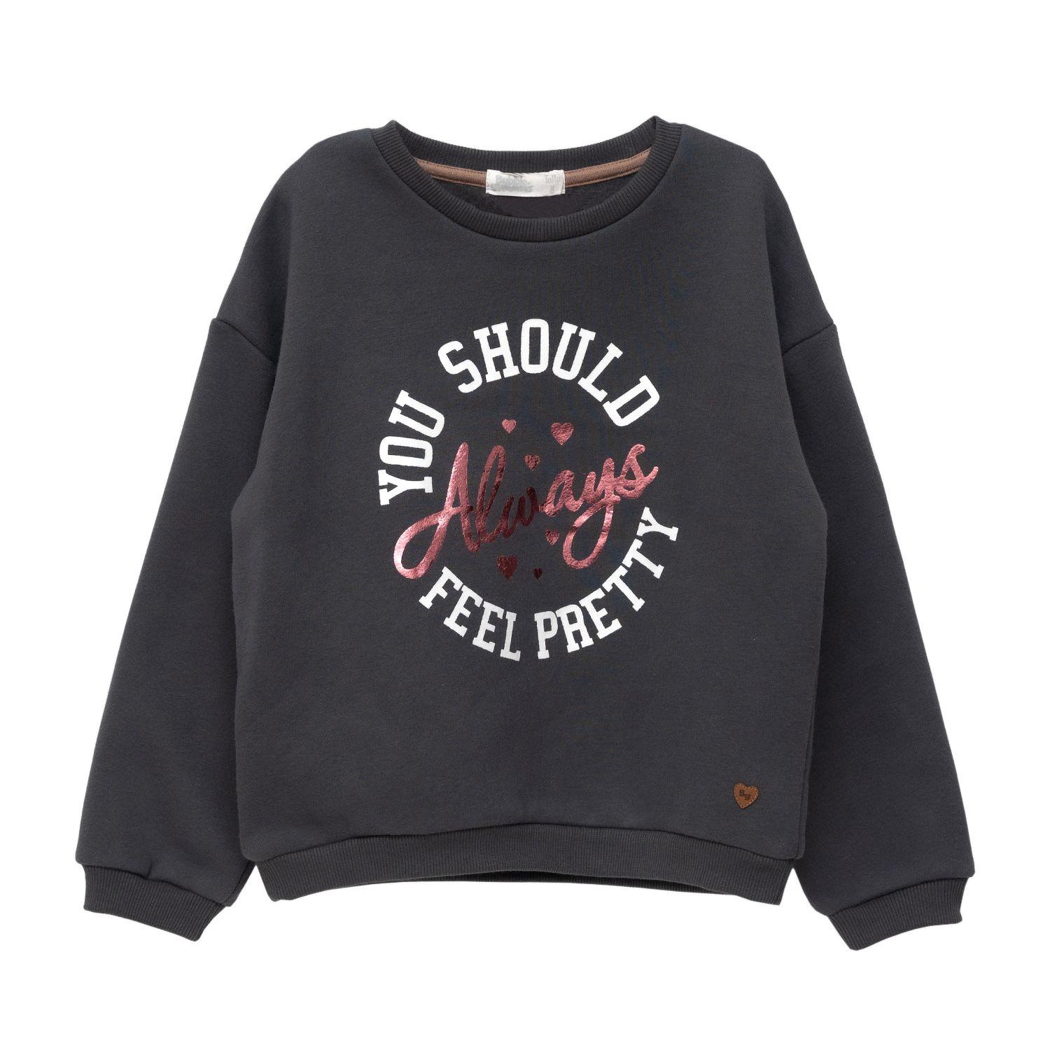 Polerón Niña Bubblegummers Atalaya2 Gris-0