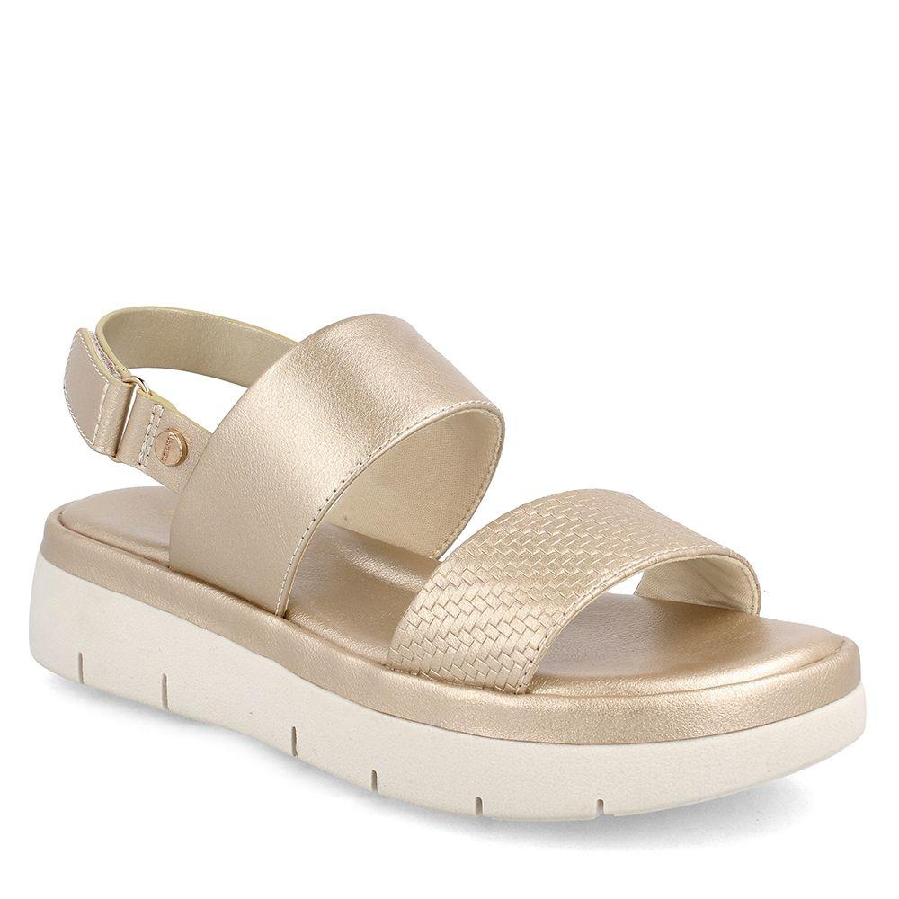 Sandalia Mujer Bata Felicia Champagne-0
