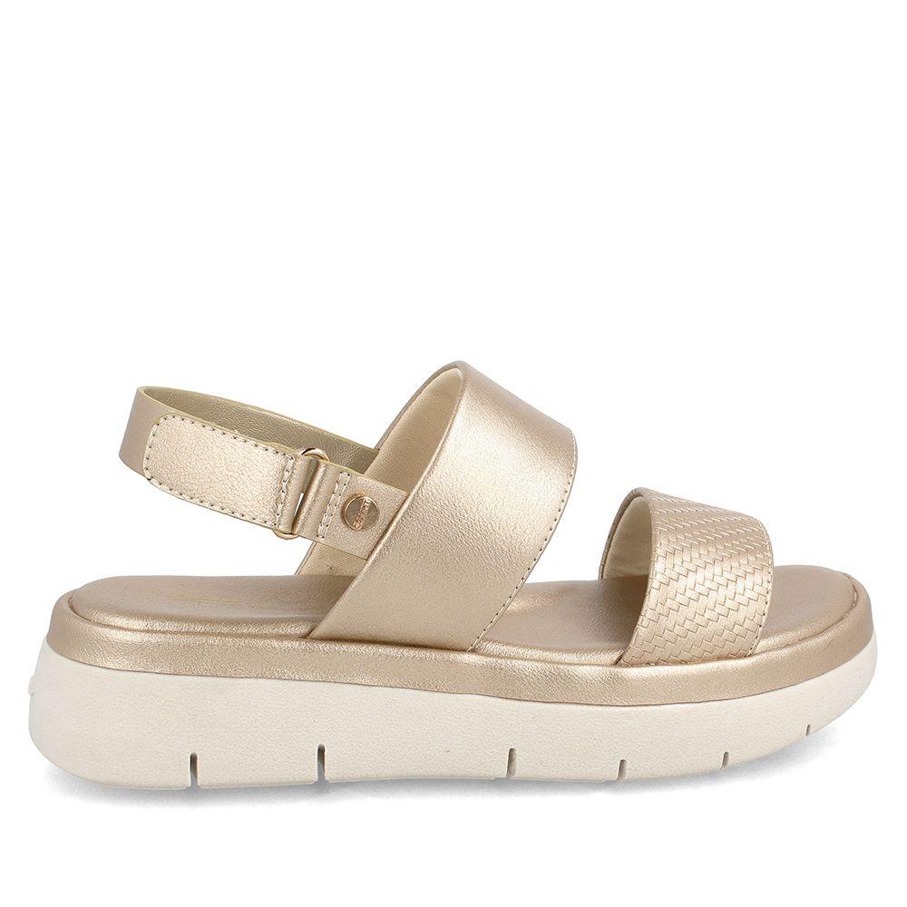 Sandalia Mujer Bata Felicia Champagne-4