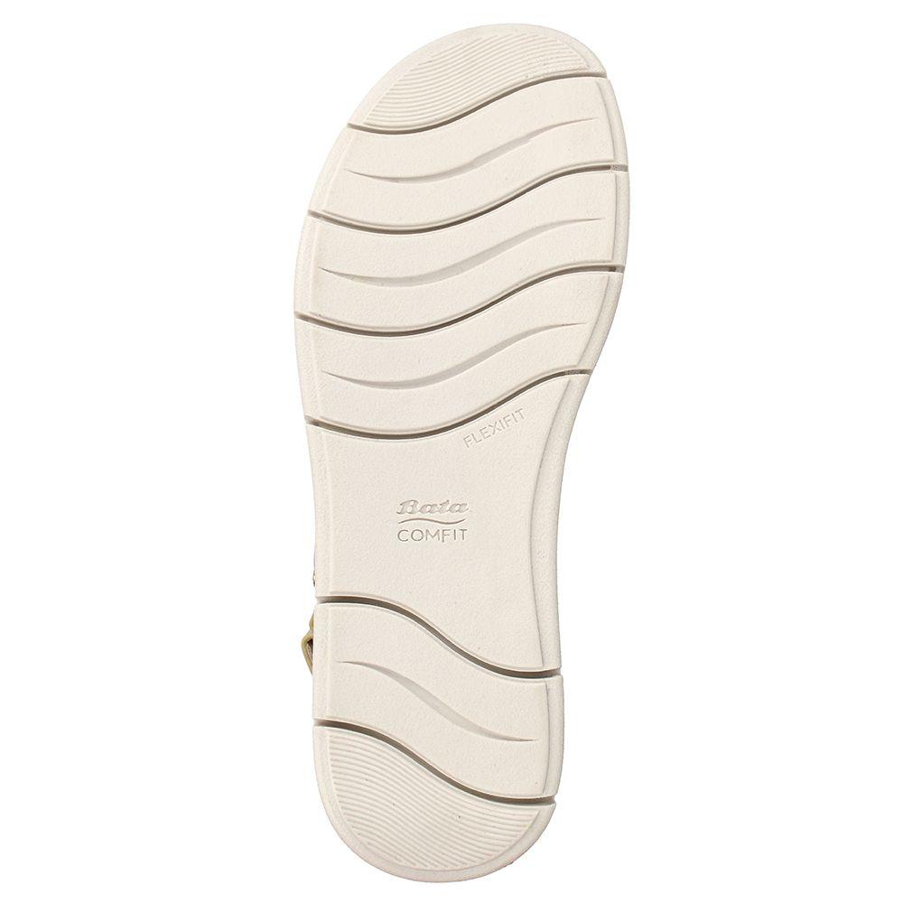 Sandalia Mujer Bata Felicia Champagne-6