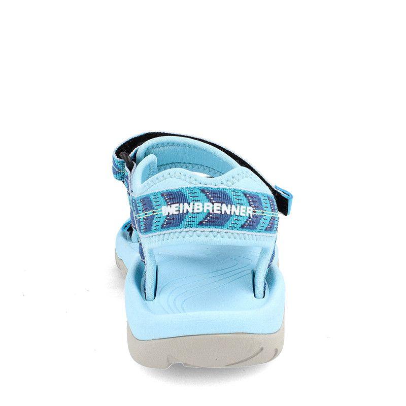 SANDALIA MUJER WEINBRENNER BERLIN AZUL-2