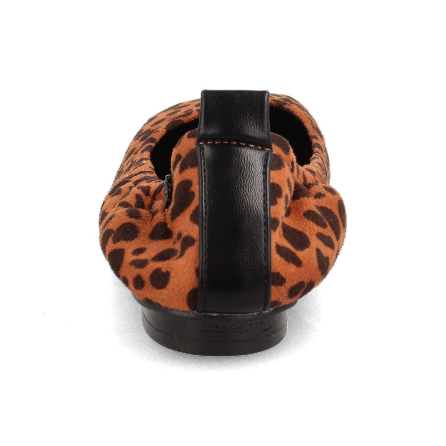 Ballerina Mujer Bata Jasmine Animal Print-2
