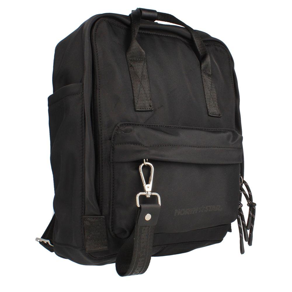 MOCHILA UNISEX NORTH STAR REBECA NEGRO-1