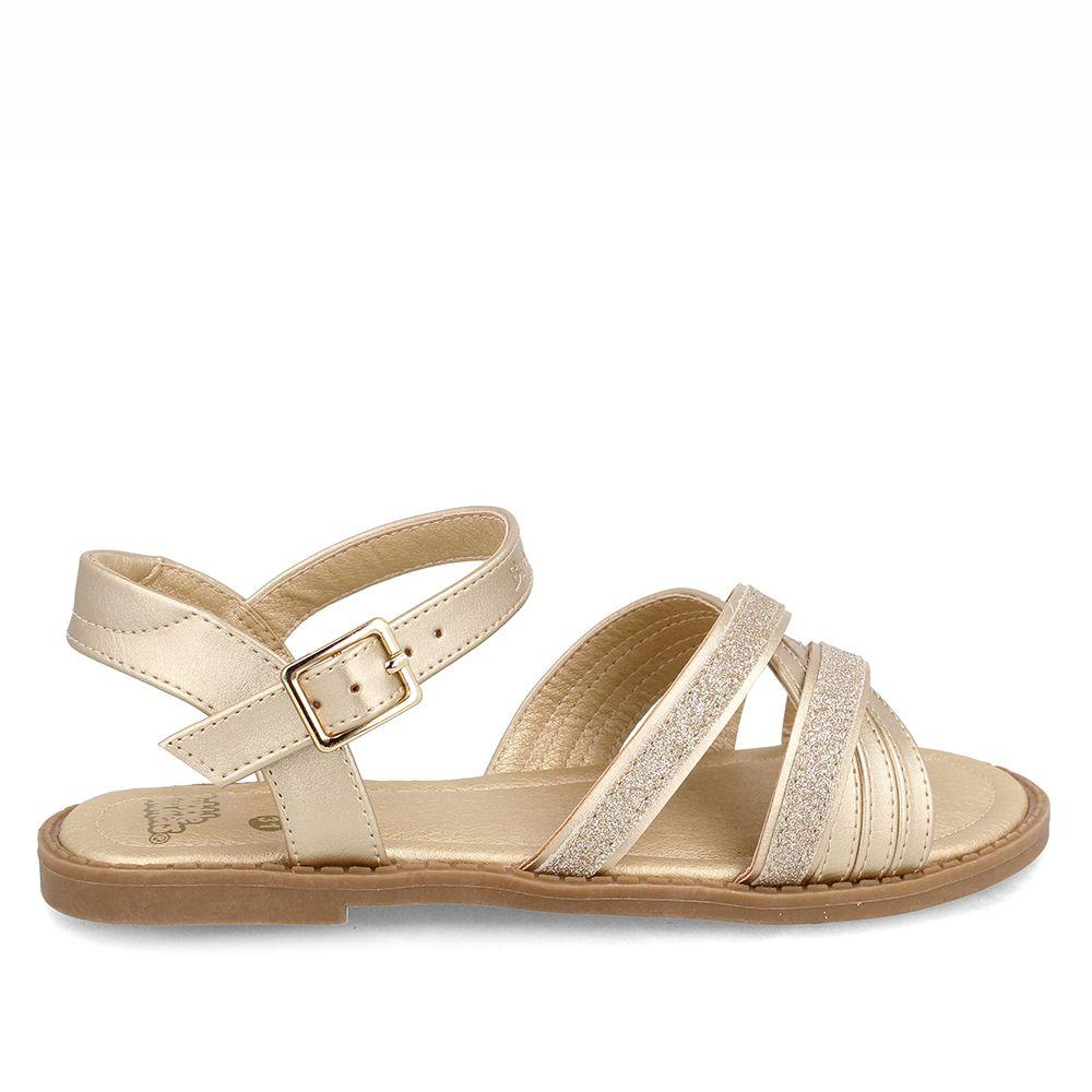 Sandalia  Niña Bubblegummers Beyonce Gold-4