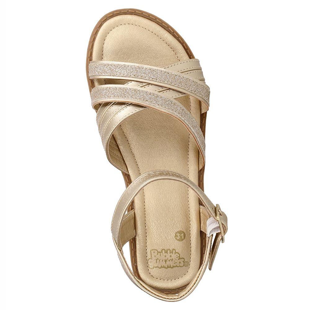 Sandalia  Niña Bubblegummers Beyonce Gold-5