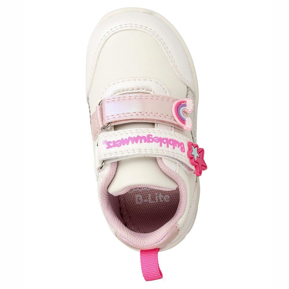 Zapatilla Niña Bubblegummers Soft Walker Blanco-5