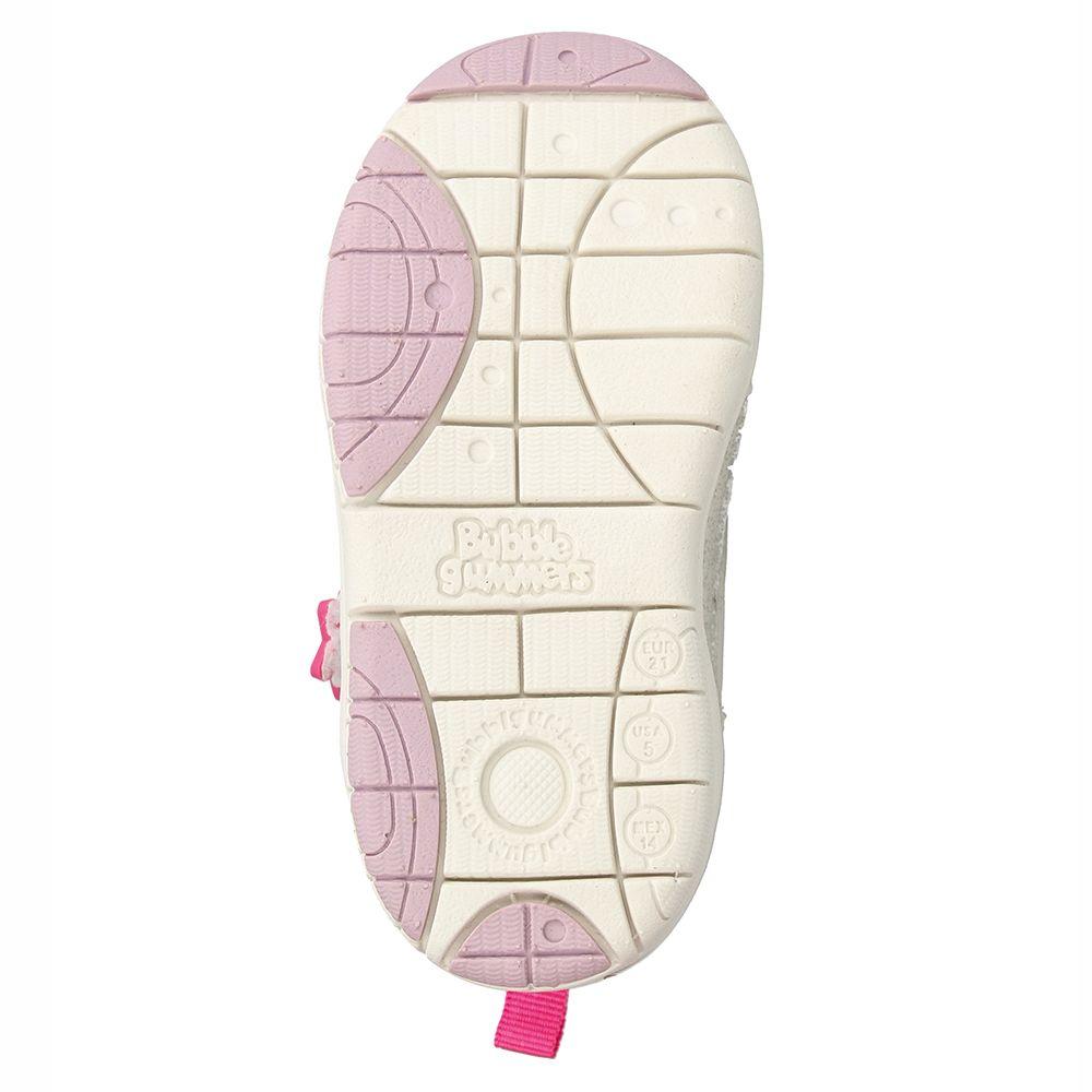 Zapatilla Niña Bubblegummers Soft Walker Blanco-6