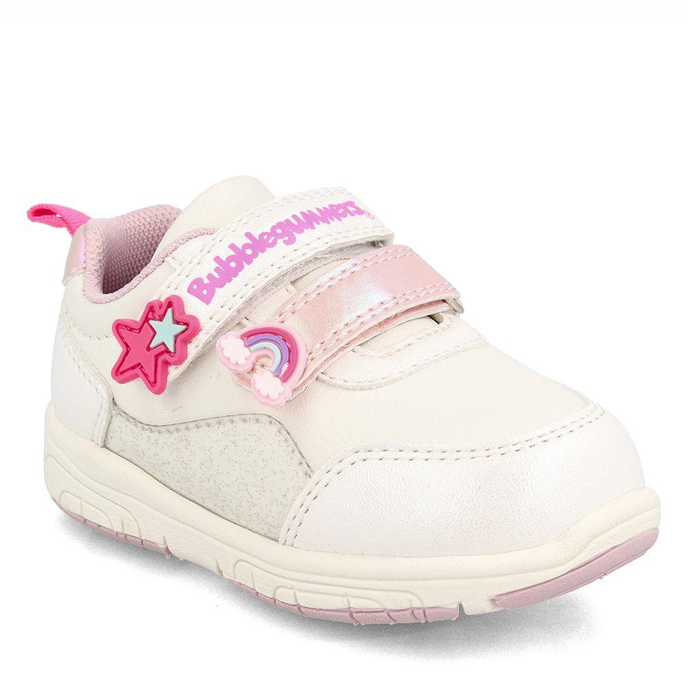 Zapatilla Niña Bubblegummers Soft Walker Blanco-0