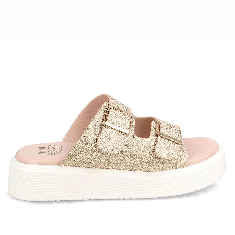 Sandalia  Niña Bubblegummers Dafne Gold-4