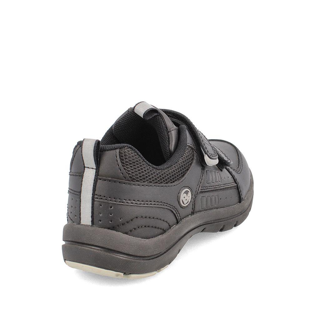 ZAPATILLA ESCOLAR UNISEX BUBBLEGUMMERS GRAVITY NEGRO 30-33-3