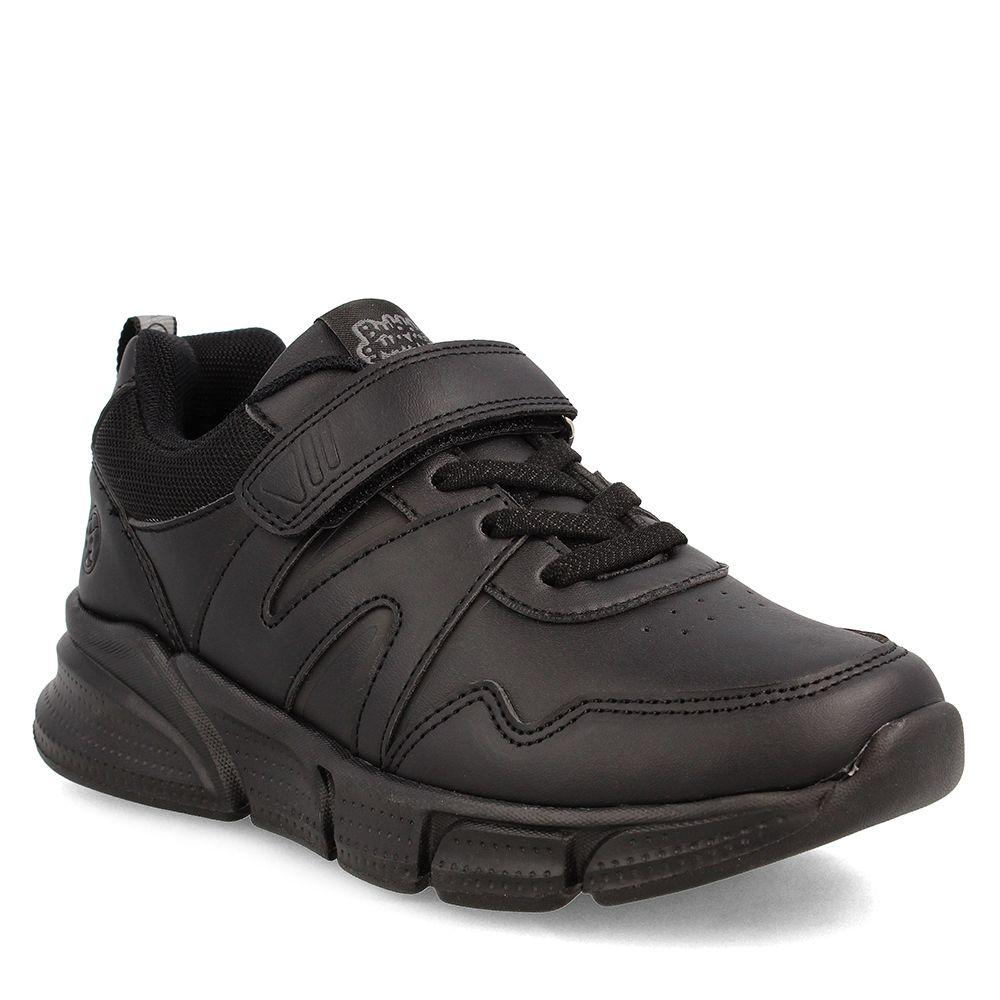 ZAPATILLA ESCOLAR UNISEX BUBBLEGUMMERS GRAVITY NEGRO 30-33-9