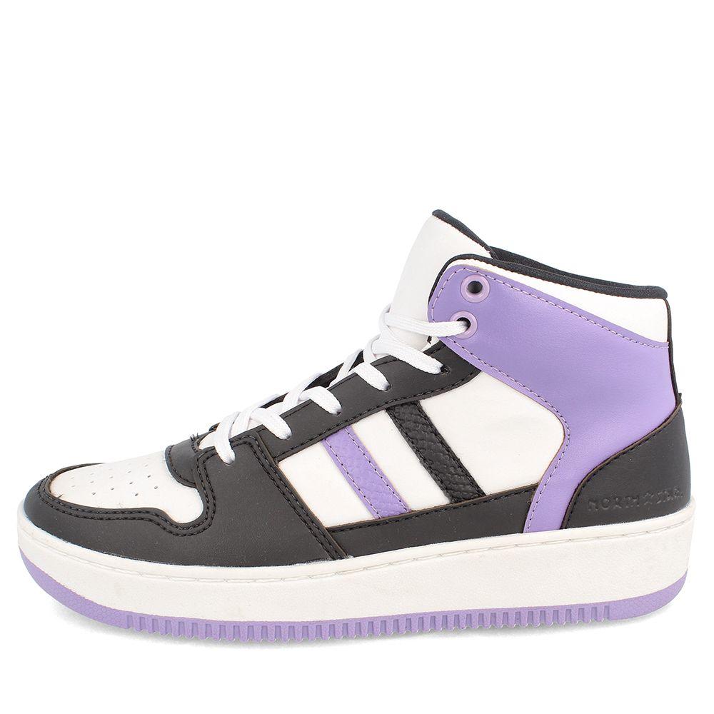 ZAPATILLA MUJER NORTH STAR SUSAN BLACK/PURPPLE-1