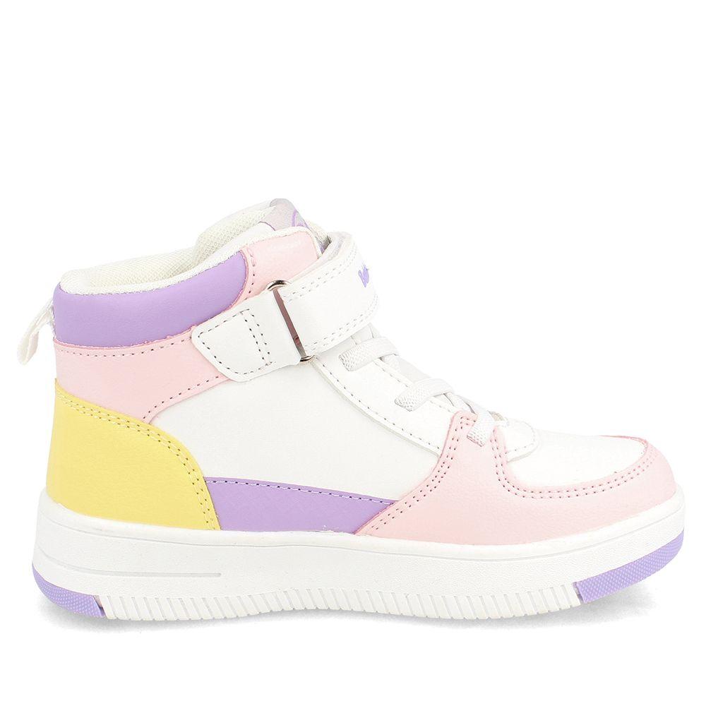 ZAPATILLA NIÑA BUBBLEGUMMERS ARNIE BLANCO - LILA 30-33-4