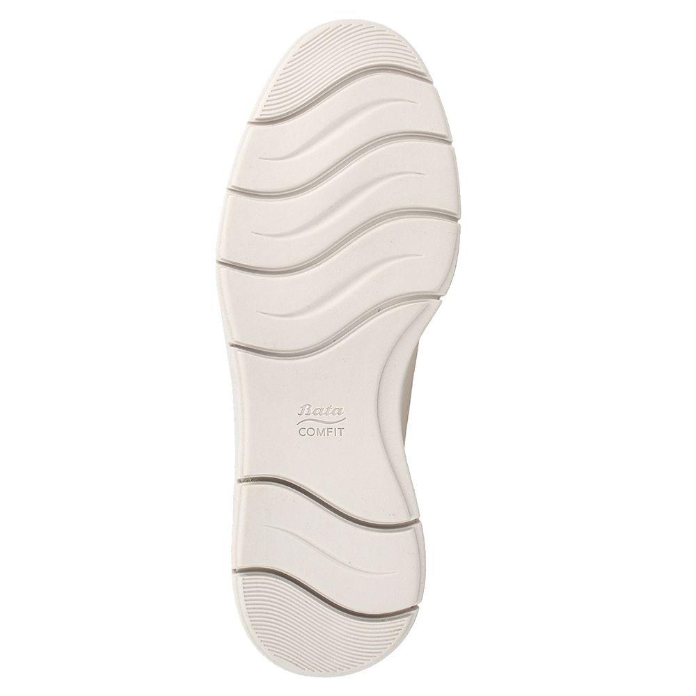 Mocasin Mujer Bata Fiona Blanco-6