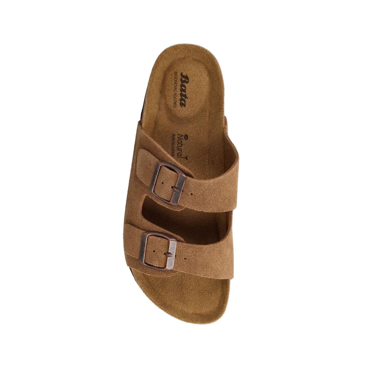 Sandalia Mujer Bata Ashley-Lea Camel-3