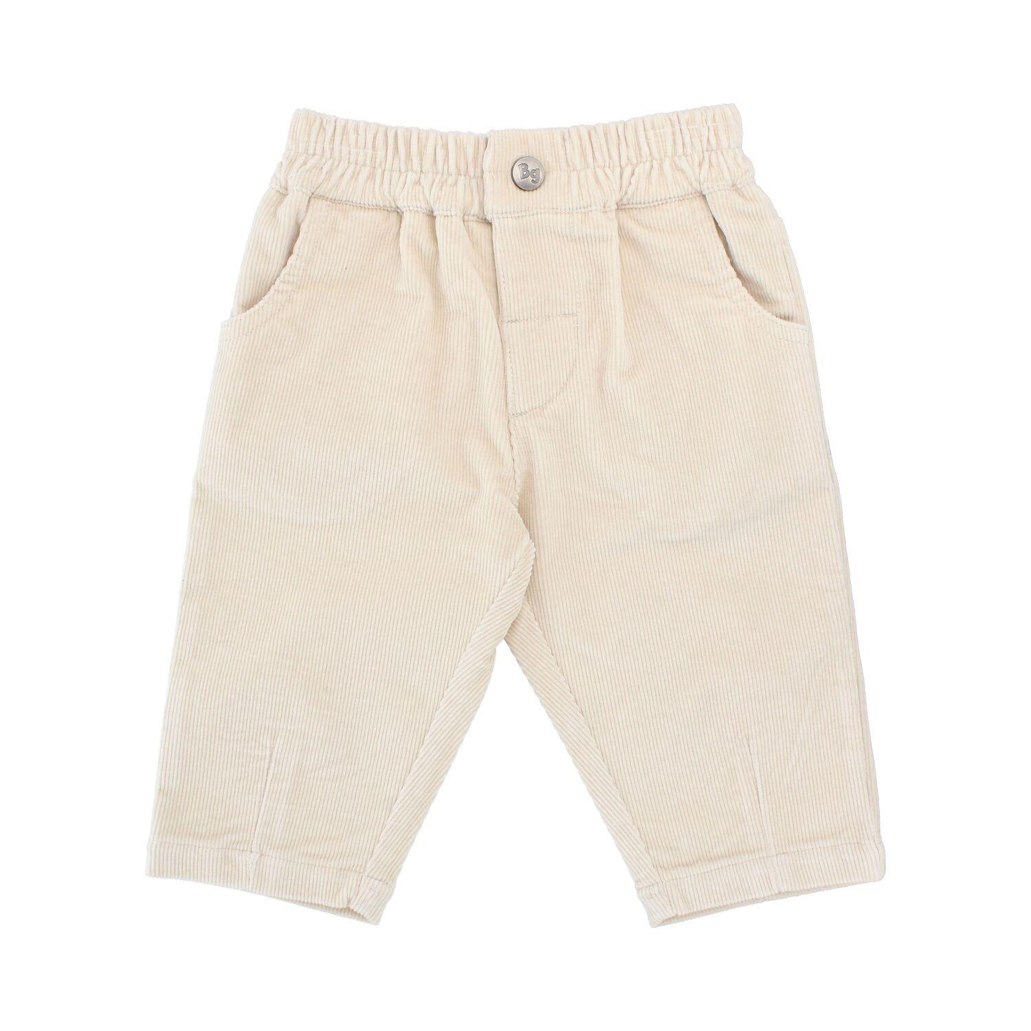 Pantalon Niño Bubblegummers Milan Beige-0