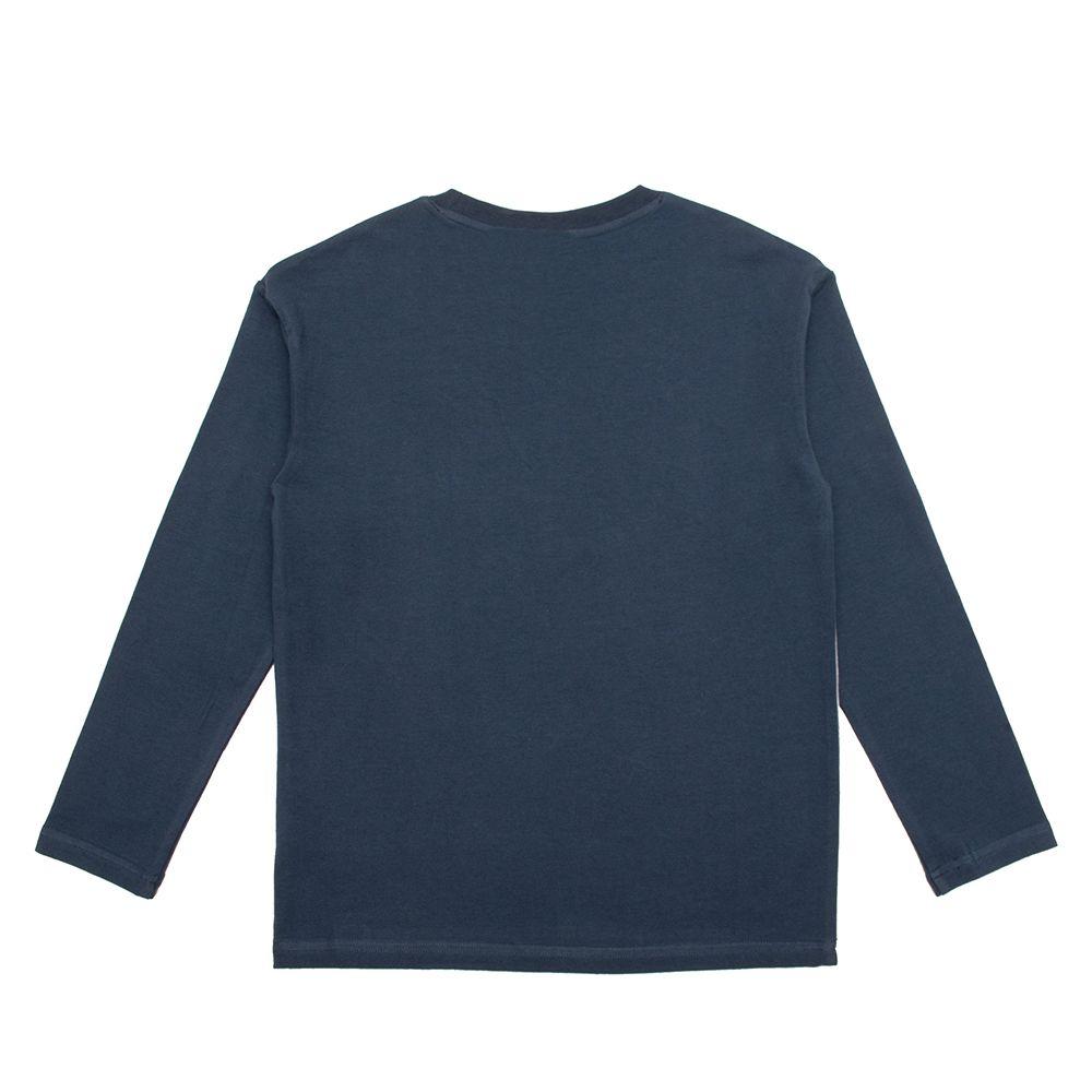 Polera Manga Larga Niño Bubblegummers Gaspar Azul-1