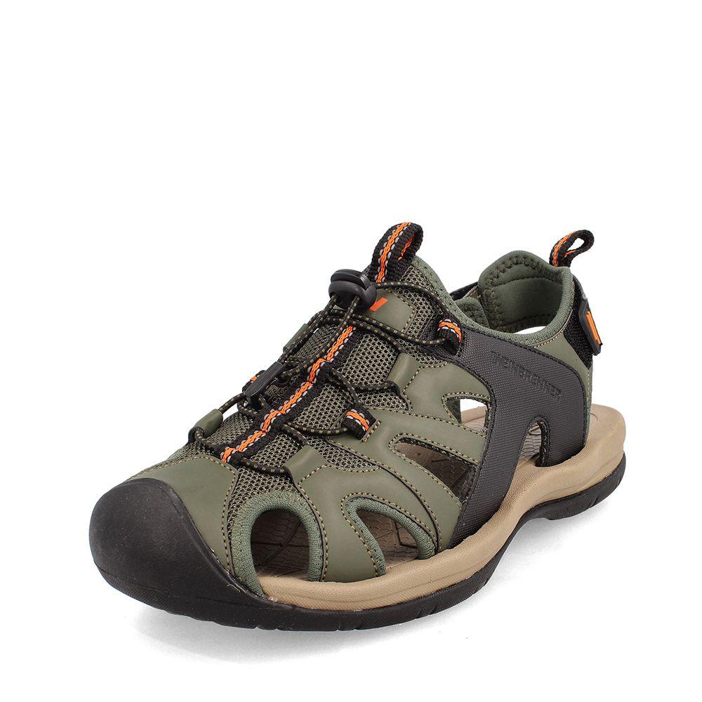 SANDALIA HOMBRE WEINBRENNER MIAMI VERDE OSCURO-4