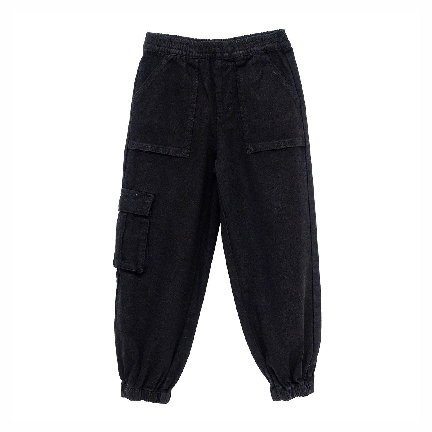 Pantalon Niña Bubblegummers Ferrara Negro Teens-0