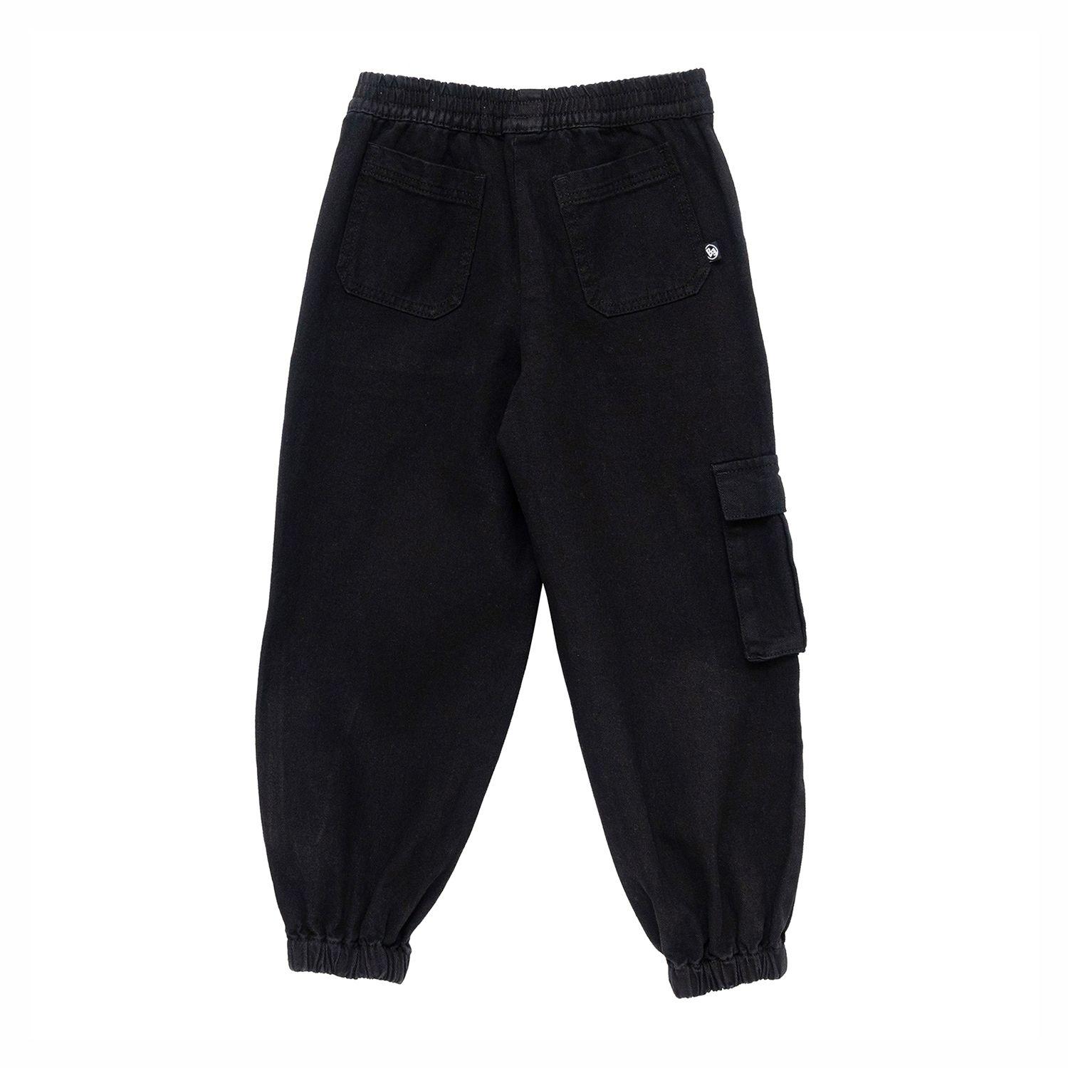 Pantalon Niña Bubblegummers Ferrara Negro Teens-1
