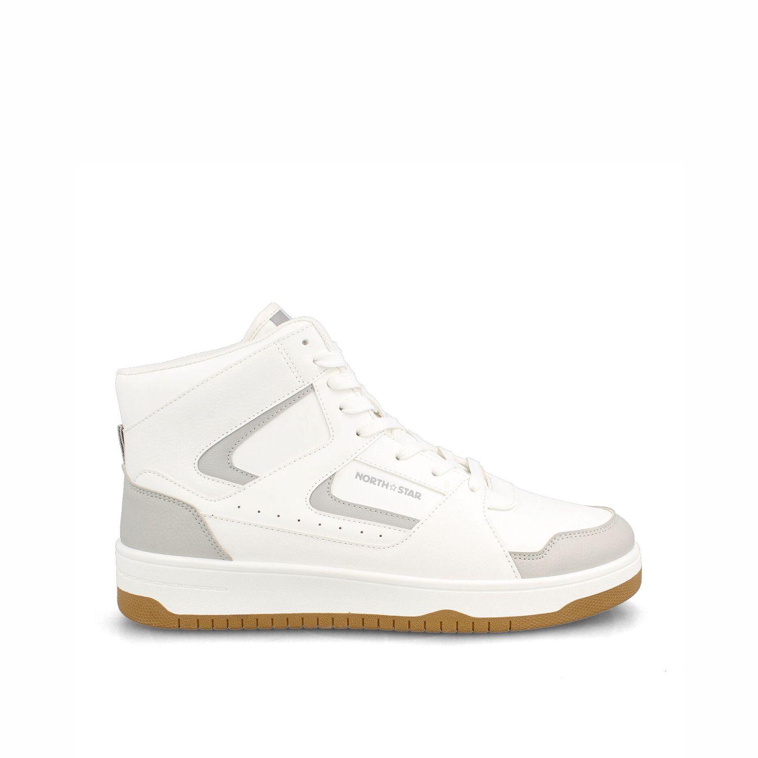 Zapatilla Hombre North Star Maisy Blanco - Gris-0