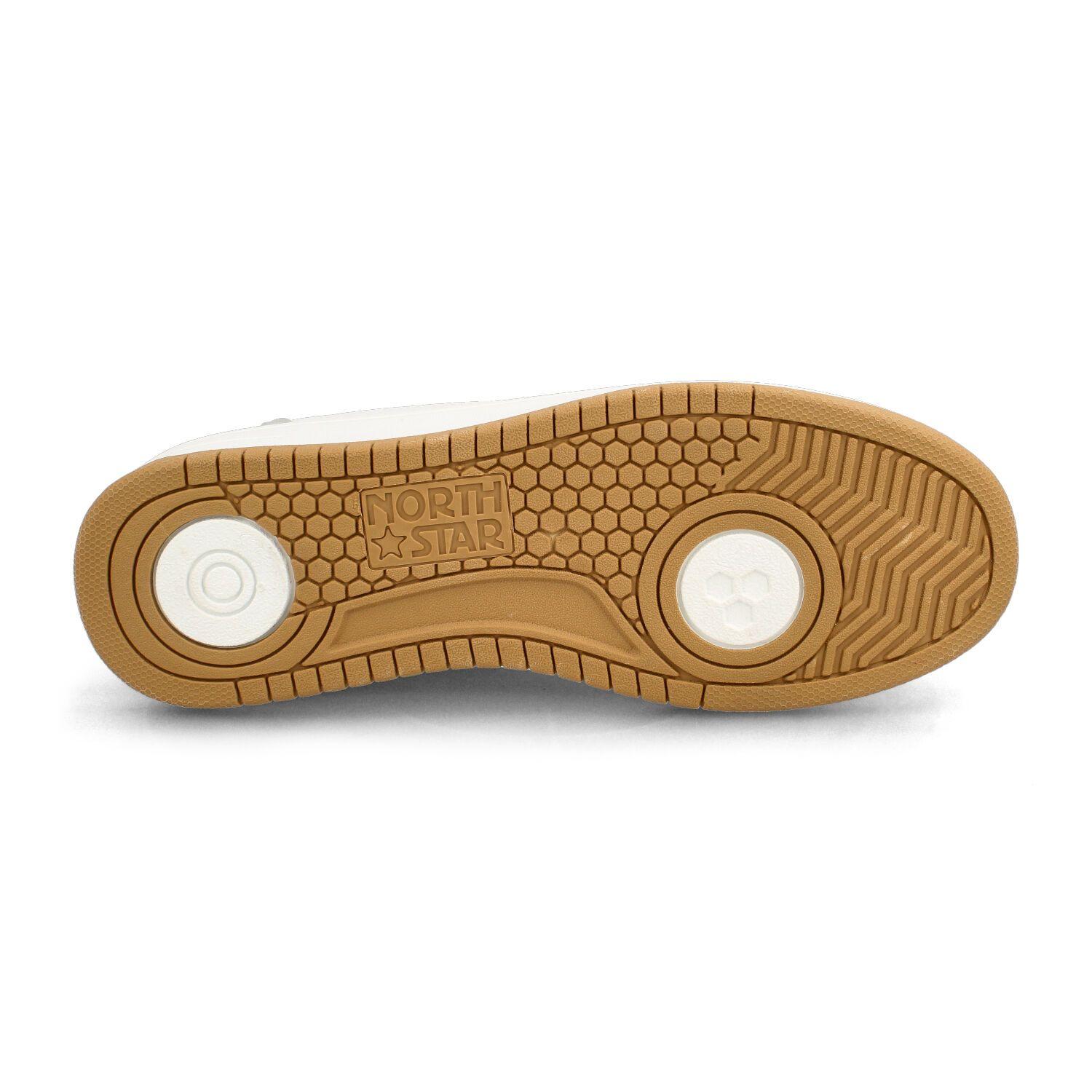 Zapatilla Hombre North Star Maisy Blanco - Gris-4