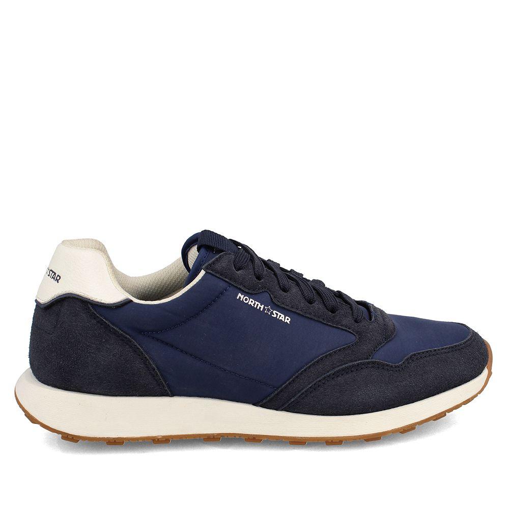 Zapatilla Hombre North Star Retro Stellar Azul-4