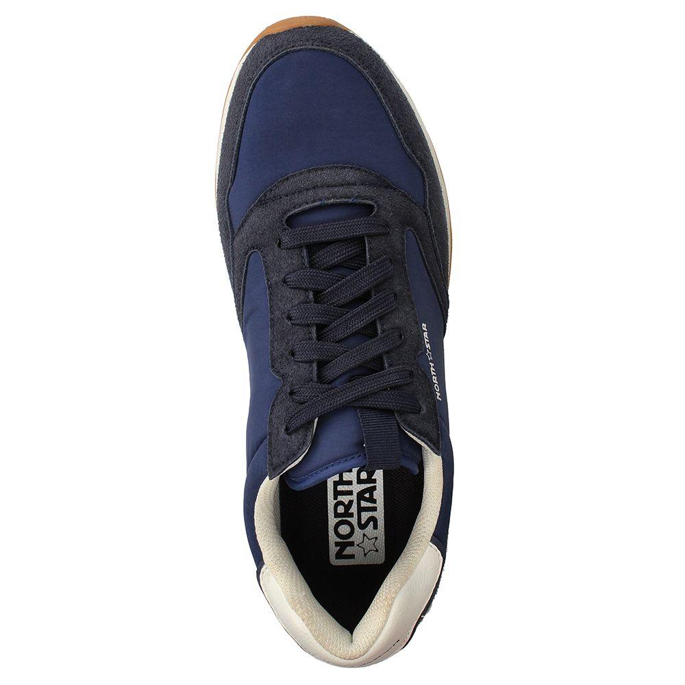 Zapatilla Hombre North Star Retro Stellar Azul-5