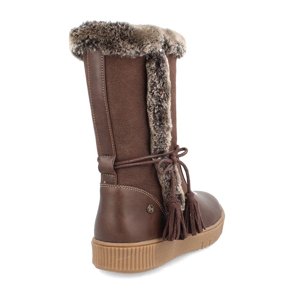 BOTA NIÑA BUBBLEGUMMERS QUEEN CHOCOLATE 30-33-3