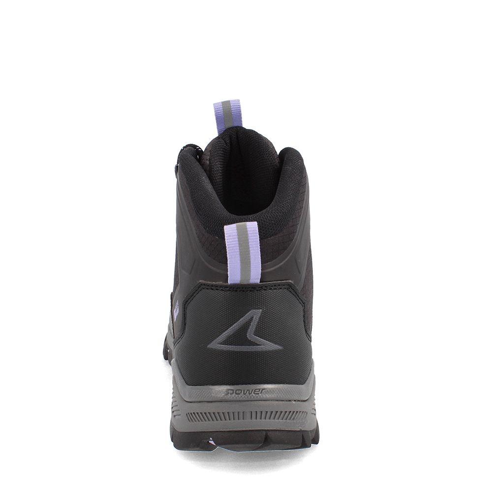 BOTÍN MUJER POWER TALUS MANTEL H20 NEGRO-2