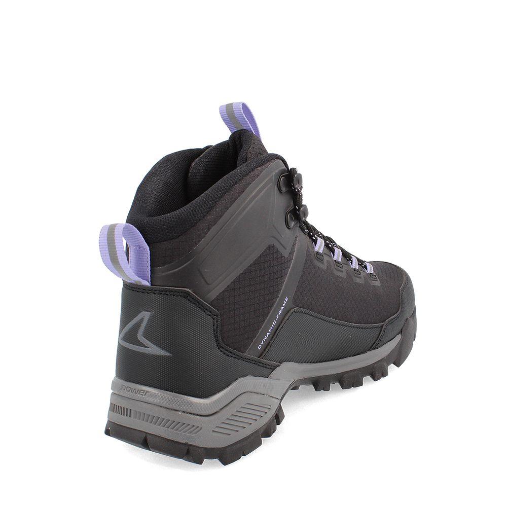 BOTÍN MUJER POWER TALUS MANTEL H20 NEGRO-3
