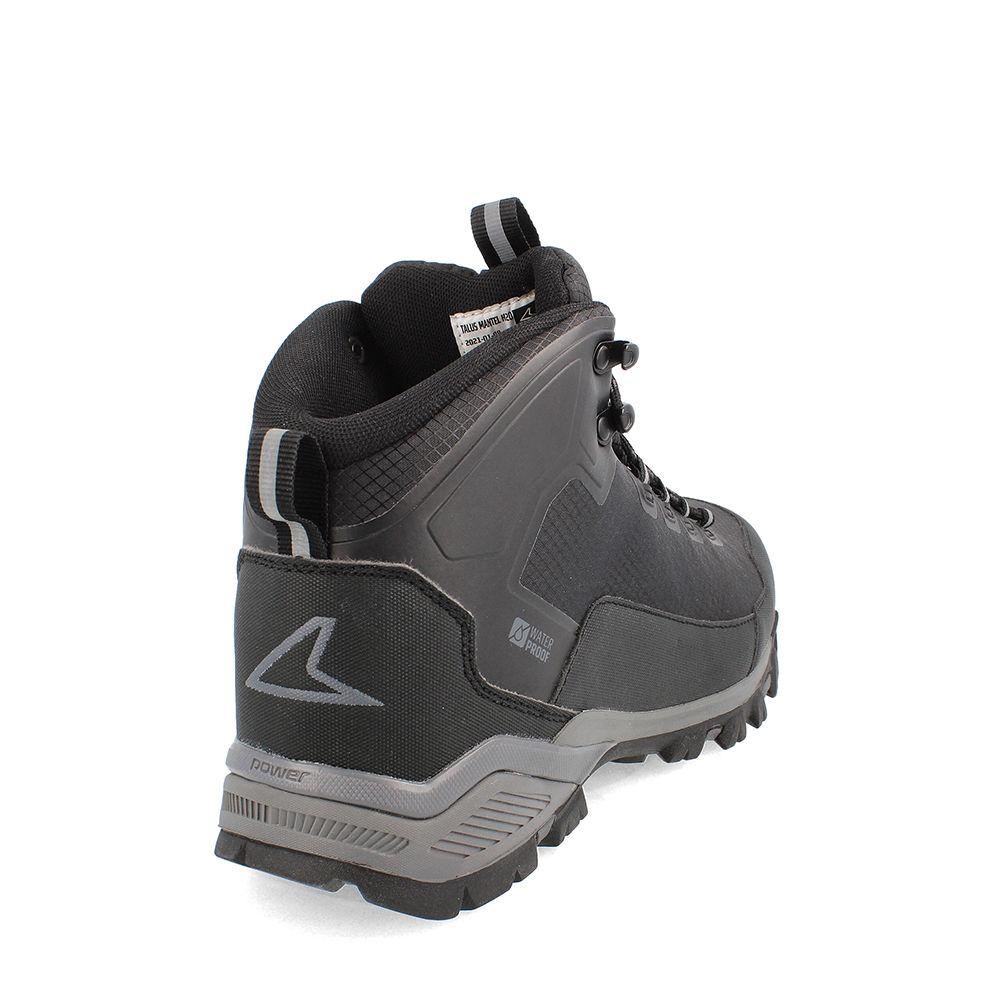 BOTÍN HOMBRE POWER TALUS MANTEL H20 NEGRO-3