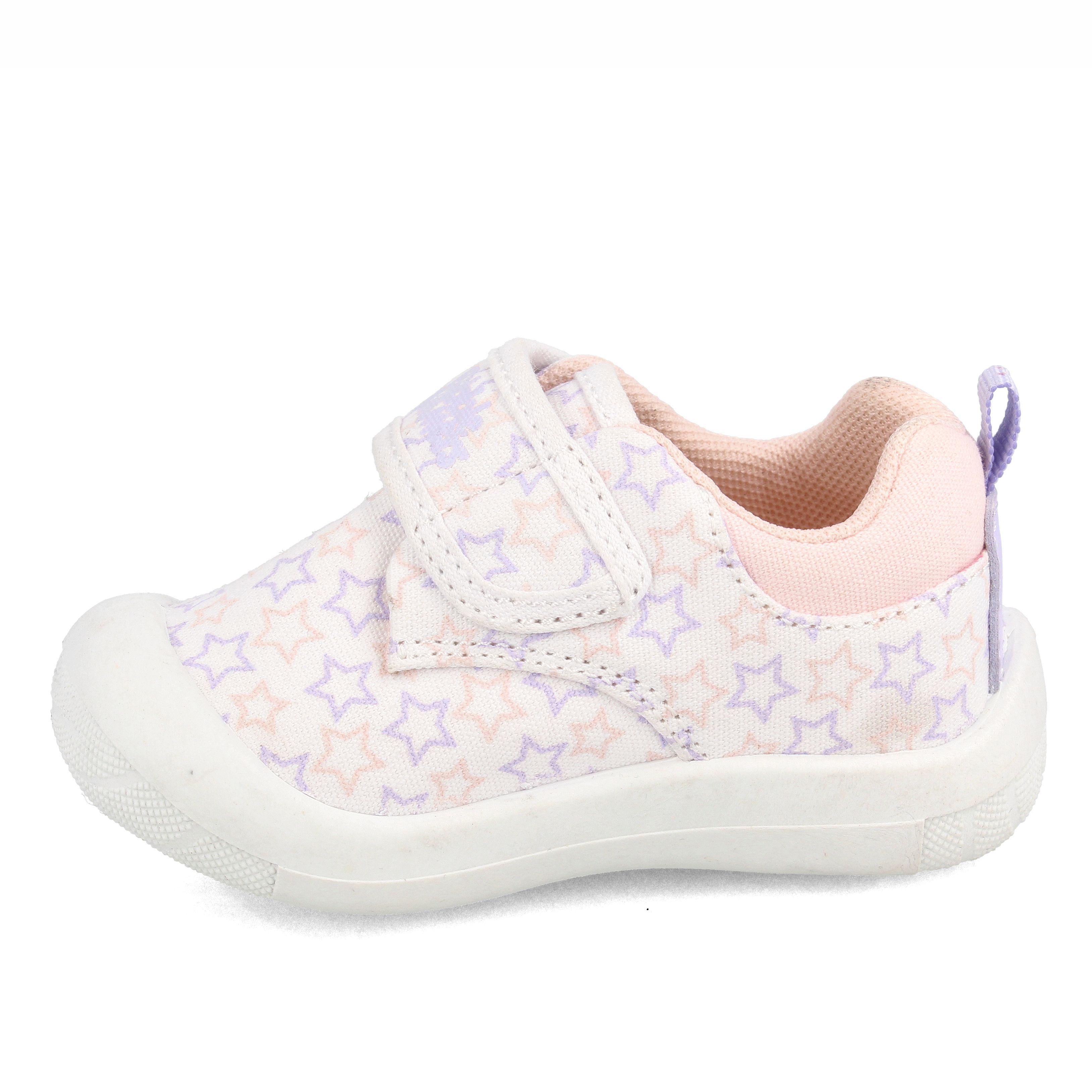 Zapatilla Niña Bubblegummers Dino Blanco-Lila-1