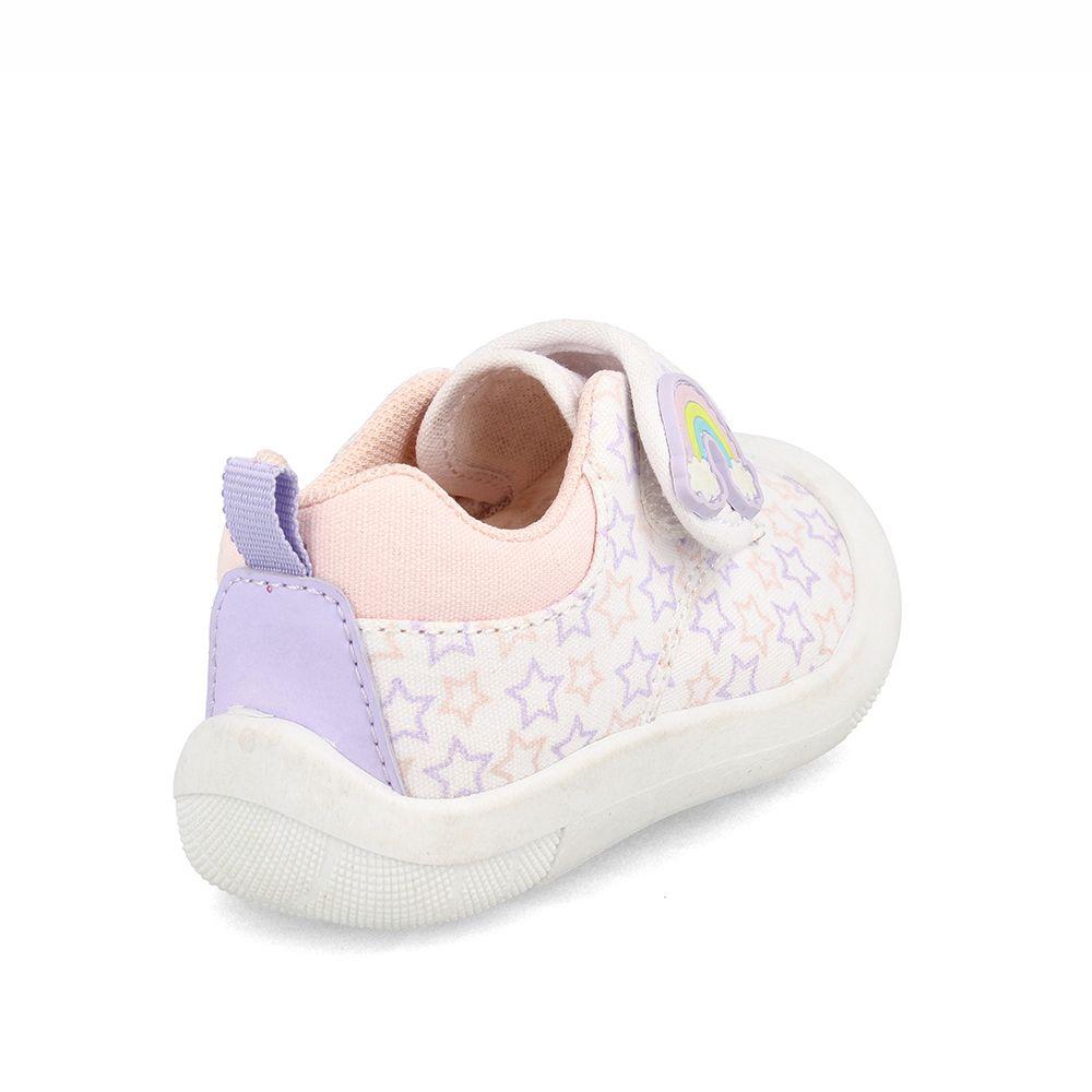 Zapatilla Niña Bubblegummers Dino Blanco-Lila-3