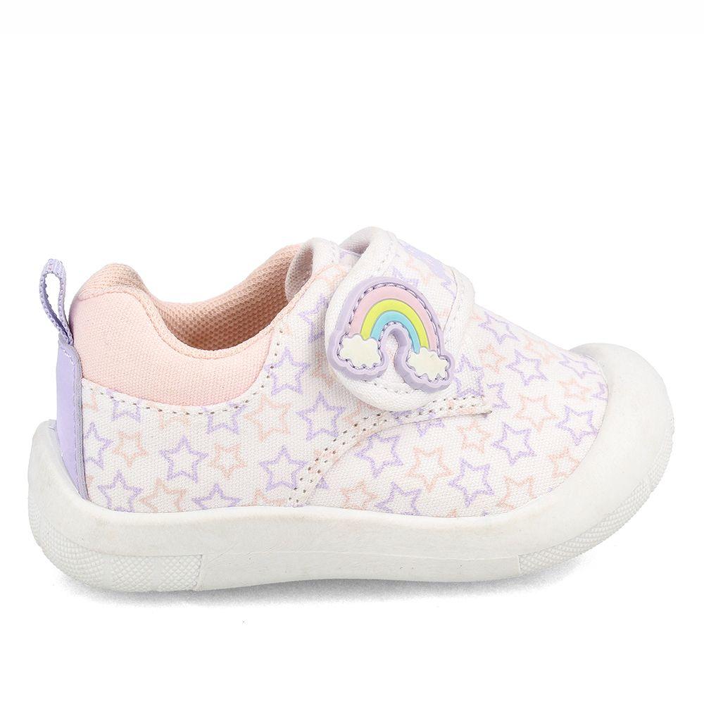 Zapatilla Niña Bubblegummers Dino Blanco-Lila-4