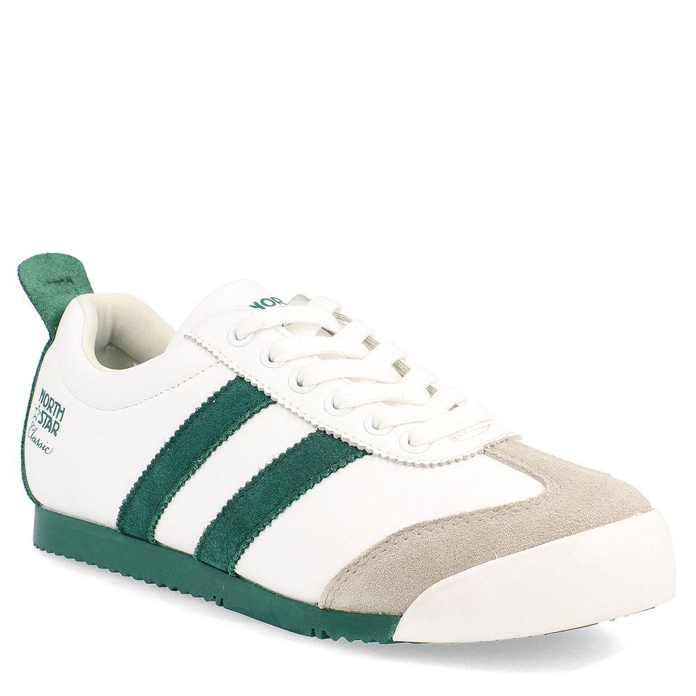 ZAPATILLA NIÑO NORTH STAR NS CLASSIC BLANCO - VERDE 34 - 38-0
