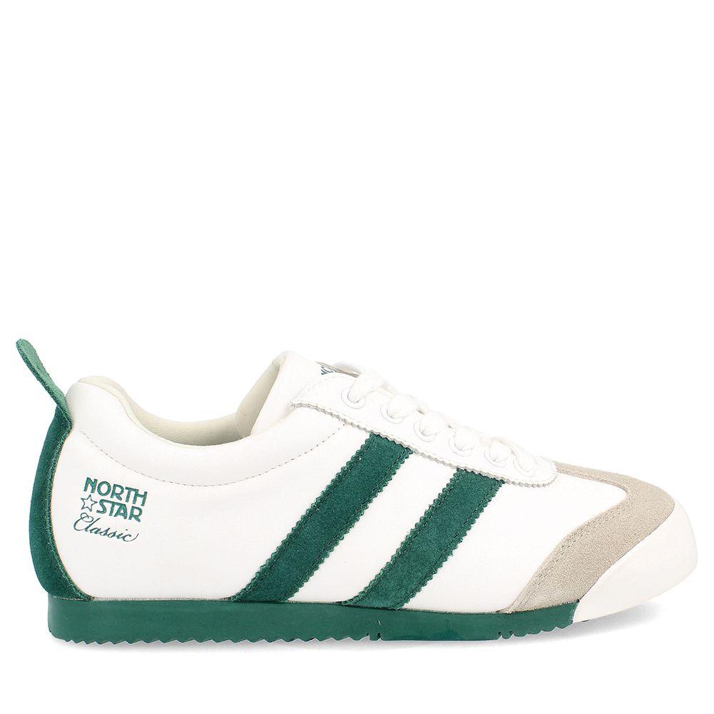 ZAPATILLA NIÑO NORTH STAR NS CLASSIC BLANCO - VERDE 34 - 38-4