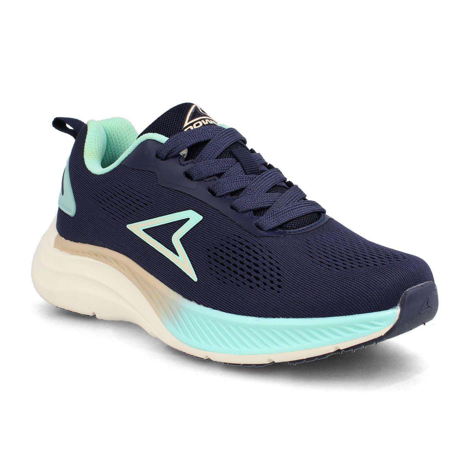 Zapatilla Deportiva Mujer Power Onda Sakai Azul-1