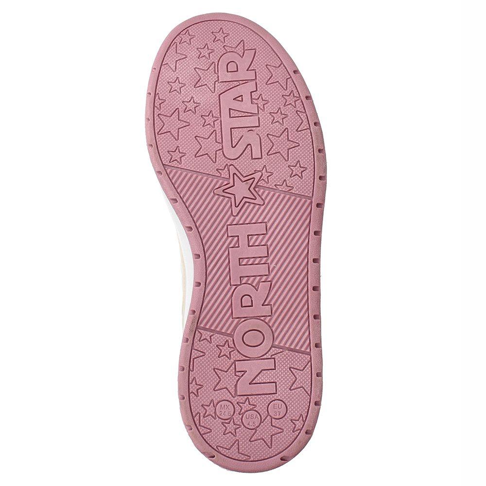 Zapatilla Mujer North Star Sofi Blanco-Rosado-6