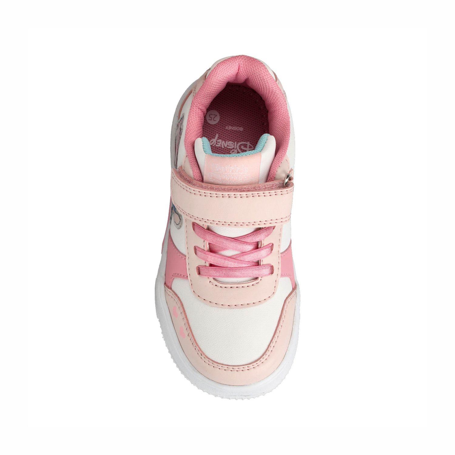 Zapatilla Niña Bubblegummers Stitch Blanco - Rosa-3
