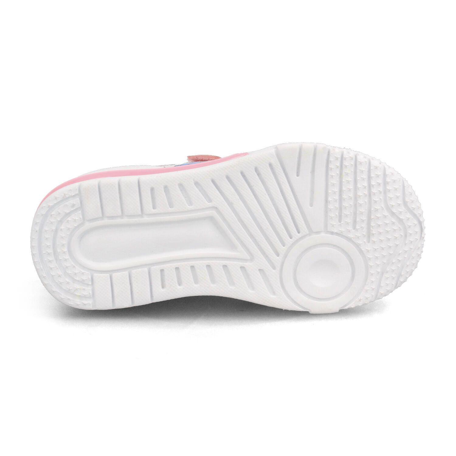Zapatilla Niña Bubblegummers Stitch Blanco - Rosa-4