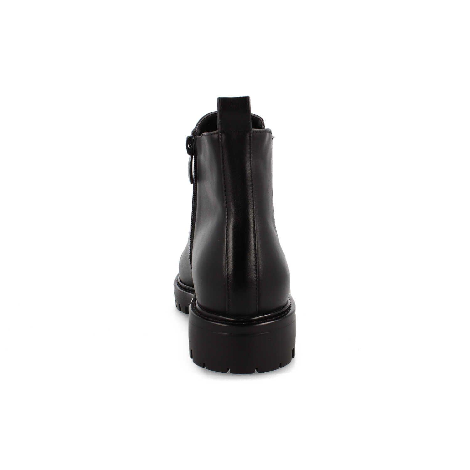 Botín Mujer Bata Oscar Negro-2