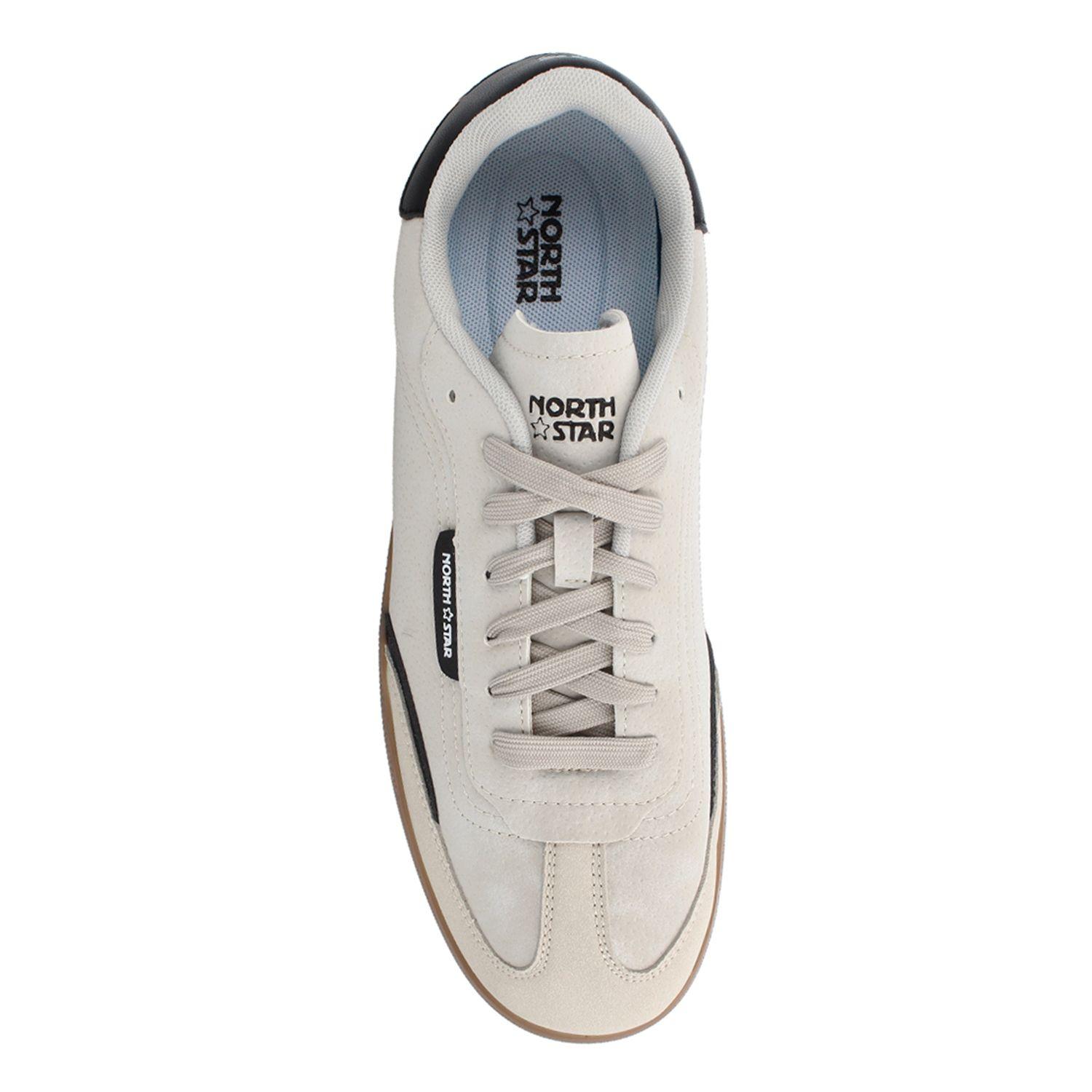 Zapatilla Hombre North Star Striker Blanco-Negro-3