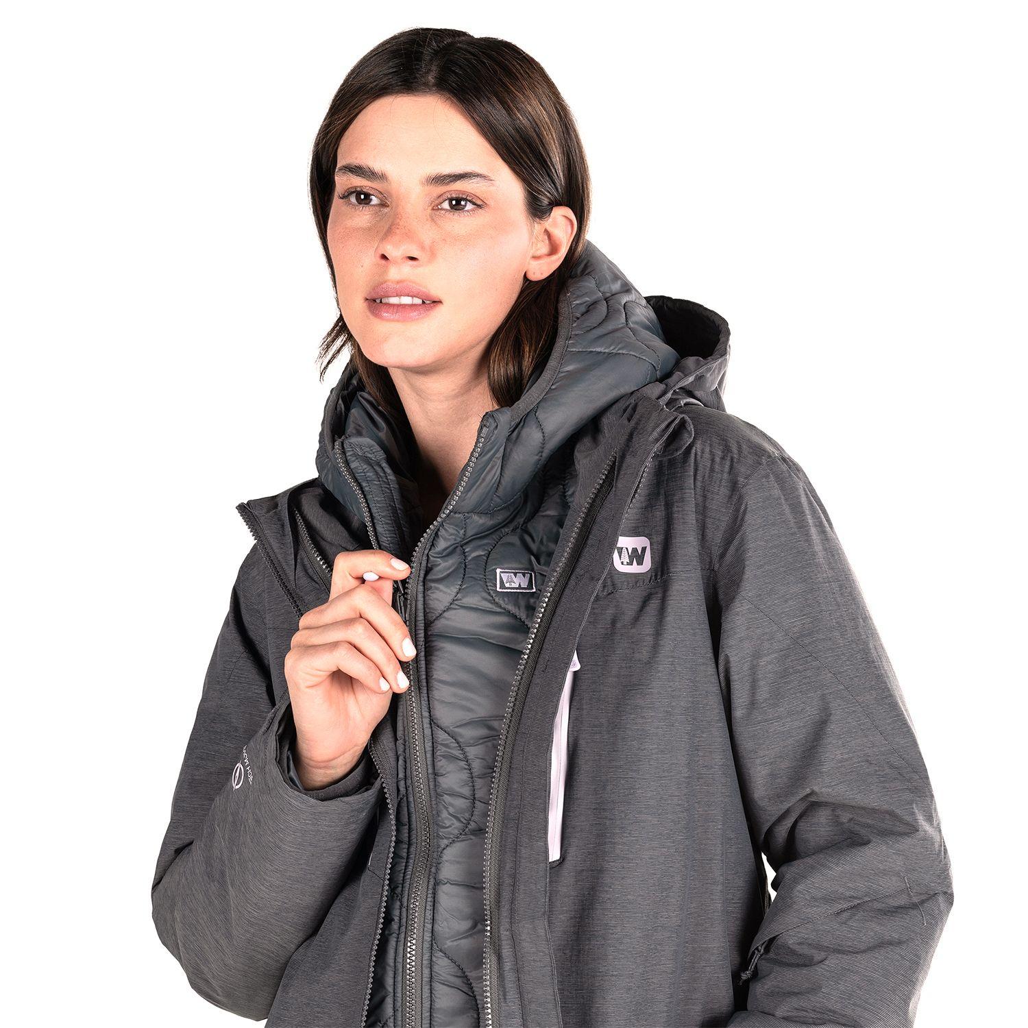 Parkas Mujer Weinbrenner Napier Negro-2
