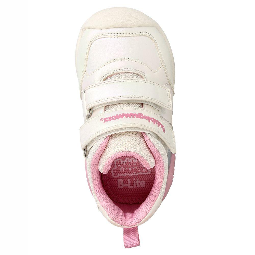 Zapatilla Niña Bubblegummers Bio Fit Blanco-Rosado-5