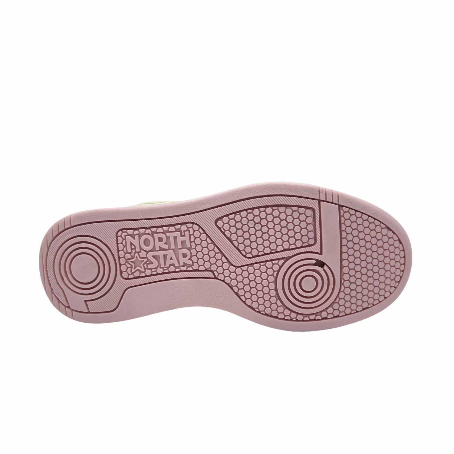 Zapatilla Niña North Star Court 86 Blanco-3