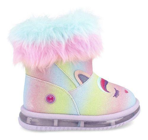 BOTA BUBBLE GUMMERS WINDSOR NIÑA MULTICOLOR-4