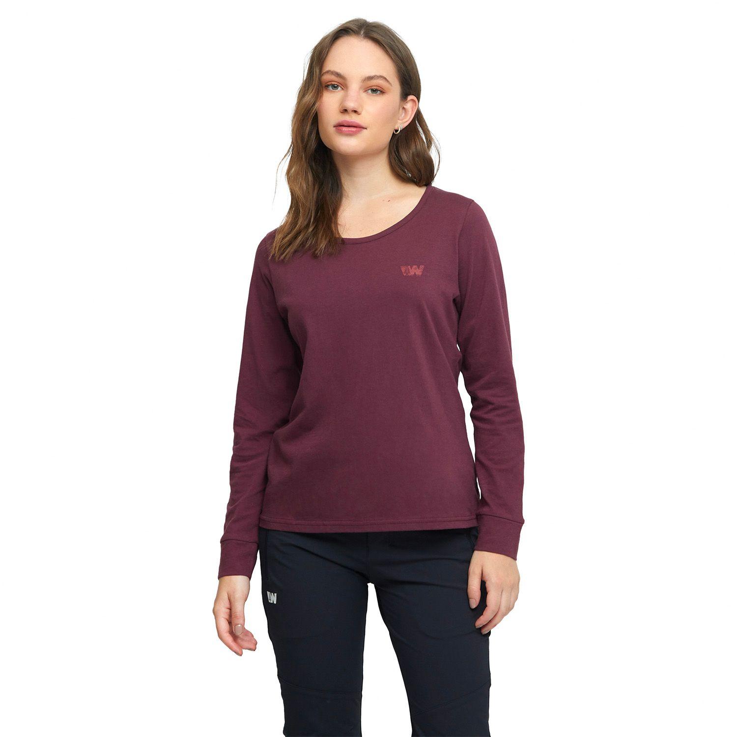 POLERA MANGA LARGA MUJER WEINBRENNER MAHE VINO-0